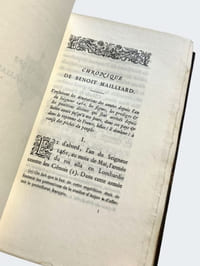 Chronique de Benoît Mailliard, grand-prieur de l'abbaye de Savigny en Lyonnois. 1460-1506.