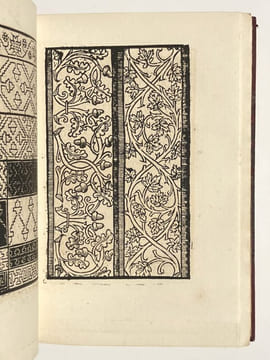 Patrons de broderie et de lingerie du XVIe siècle, reproduits par le procédé Lefman et Lourdel et publiés d'après les éditions conservées à la ...
