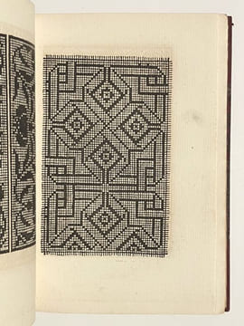 Patrons de broderie et de lingerie du XVIe siècle, reproduits par le procédé Lefman et Lourdel et publiés d'après les éditions conservées à la ...