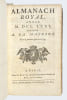 Almanach royal, ann&eacute;e M. DCC. LXXI. . 