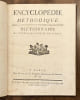 Dictionnaire de toutes les esp&egrave;ces de p&ecirc;ches. [Avec :] Recueil de planches de L'Encyclop&eacute;die. Planches des p&ecirc;ches. . [LACOMBE Jacques].