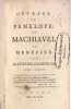 Ouvrage de Pénélope ou Machiavel en médecine. Par Aletheius Demetrius [Suivi de :] Supplément à l'Ouvrage de Pénélope.... [LA METTRIE Julien Offroy ...