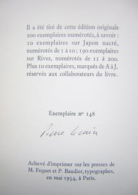 Livre de ballets.