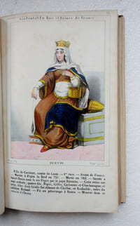 Les Cent-et-un Rois et Reines de France. Collection de beaux Portraits lithographiés en pied.