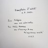 De Rerum Natura. Traduction françaises par A. Ernout.. LUCRECE - JOSSO (C.-P.)