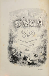 Premier voyage en zig-zag ou excursions d'un pensionnat en vacances dans les cantons suisses et sur le revers italien des Alpes.