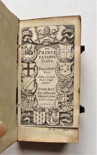 De principatibus Italiae. Tractacus vary.