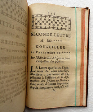 Sur la destruction des Jésuites en France.. D'ALEMBERT (Jean Le Rond dit)