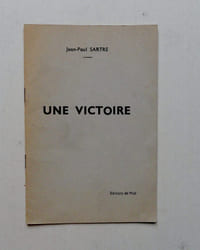 Une victoire.