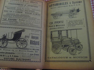 La traction mécanique et les voitures automobiles