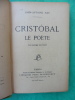 Cristobal le poète. John-Antoine NAU