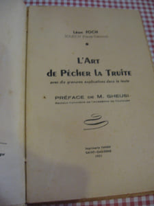 L'art de pêcher la truite