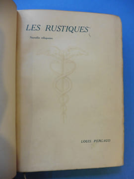 Les rustiques / Nouvelles villageoises. Louis PERGAUD