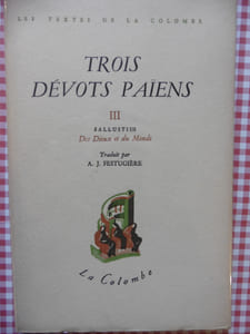 Trois dévots païens / 3 volumes
