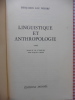 Linguistique et anthropologie. Benjamin Lee WHORF
