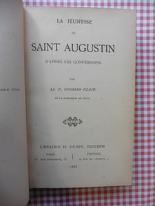 La jeunesse de Saint Augustin