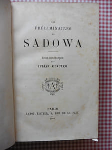 Les préliminaires de Sadowa / Deux chanceliers