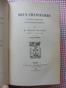 Les préliminaires de Sadowa / Deux chanceliers