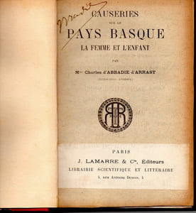 Causeries sur le Pays Basque la femme et l'enfant