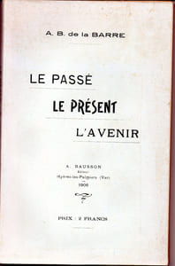 Le passé Le présent L'avenir