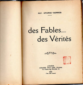 des Fables... des Vérités