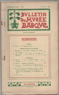 Bulletin du Musée Basque 3-4 1928