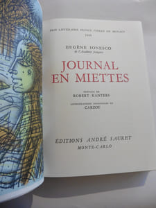 Journal en miettes