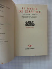 Le mythe de Sisyphe