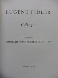 Eugène Fidler Collages