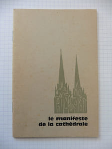 Le manifeste de la cathédrale