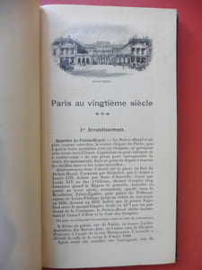 Souvenir offert par les Magasins Du Bon Marché / Paris Au vingtième siècle