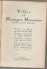 Villes et montagnes marocaines (Guide touristique) 1964-1965. Collectif