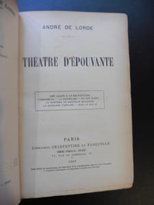 Théatre d'épouvante