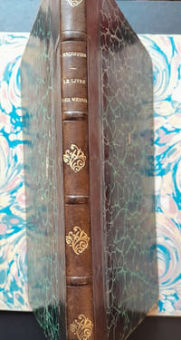 Le livre des menus 