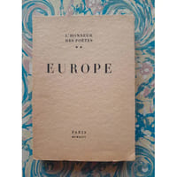 L'honneur des poètes 2 Europe 