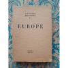L'honneur des po&egrave;tes 2 Europe . Collectif
