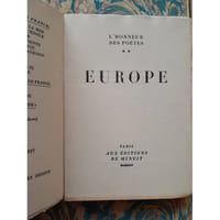 L'honneur des poètes 2 Europe 