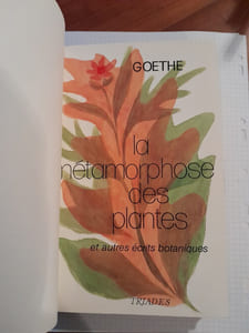 La métamorphose des plantes et autres récits botaniques