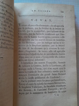 Voyage dans les XIII Cantons Suisses, les Grisons, le Vallais, et autres pays et Etats alliés, ou sujets des Suisses. . M. Robert, géographe ordinaire ...