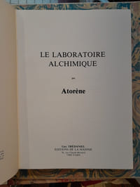 Le laboratoire alchimique