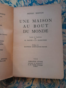 Une maison, au bout du monde