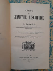 Traité de géométrie descriptive