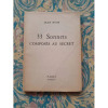 33 sonnets compos&eacute;s au secret. Jean NOIR