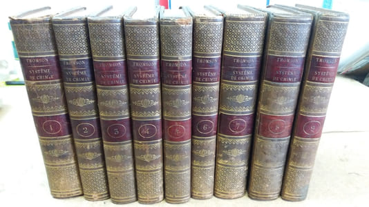Systême de chimie de M. Th. Thomson, professeur à l'université d'Edimbourg, traduit de l'anglais sur la dernière édition de 1807 par M. Jn RIFFAULT, précédé d'une introduction de M. C. L. Berthollet, membre de l'institut