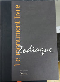 Zodiaque: Le monument livre