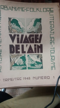 Visages de l'Ain revue (les 38 premiers sauf le numéro 2 manquant)