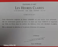  Fables de Jean de la Fontaine illustées de 16 bois gravés de Henry Lemarié 