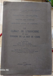 Climat de L'indochine Et Les Typhons de La Mer de Chine