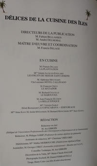 délice de la cuisine des îles (6 volumes) 