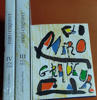 Miró engraver (complet) - tome 1 (1928-1960 lelong) - tome 2 (1961-1973 édition américaine Rizzoli) - tome 3 1973-1975 Lelong )- tome 4 (1976-1984 lelong)